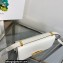 Prada Saffiano leather shoulder bag 1BD320 White 2022