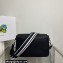 Prada Leather shoulder Bag 1BD314 Black 2022