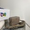 Prada Leather bag with shoulder strap 1BH082 Clay Gray 2022