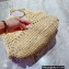 Cheap Sale Prada raffia tote bag 1BG424 Creamy 2022