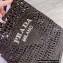 Cheap Sale Prada raffia tote bag 1BG424 Black 2022