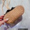 Cheap Sale Gucci raffia tote bag with Black Bow 2022