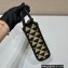 Prada Symbole jacquard fabric micro bag 1BA355 Black/Beige 2022