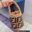 Cheap Sale Fendi raffia Mini bag 2022