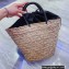 Cheap Sale Celine raffia Tote bag Beige/Black 2022