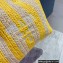 Cheap Sale Prada Large raffia tote bag Yellow 2022