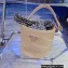 Cheap Sale Prada raffia Bucket bag Creamy 2022