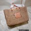 Cheap Sale Loewe Large Square Basket bag in raffia and calfskin 2022