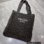 Cheap Sale Prada raffia tote bag 1BG393 Black 2022