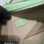 Jacquemus La Vague leather shoulder bag 2055 Light Green
