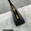 Jil Sander Goji Frame Small Bamboo Tote Bag 7148 So Black