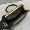 Jil Sander Goji Frame Small Bamboo Tote Bag 7148 So Black