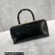 Jil Sander Goji Frame Small Bamboo Tote Bag 7148 So Black