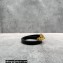 Vivienne Westwood Small Line Orb Buckle Belt 4899 Black/Gold