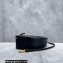 Jacquemus Le Bomba logo-plaque leather shoulder bag 2067 Black