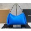 Alexander Wang Marquess Medium Hobo Bag In Satin Blue 2022