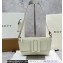 Boyy Pouchette Leather Buckle Bag 5123 Creamy