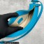 Jacquemus Le Bomba logo-plaque leather shoulder bag 2067 Blue