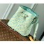 Louis Vuitton Sprayed and embossed grained cowhide leather Néonoé BB Bag Green