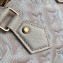 Louis Vuitton Sprayed and embossed grained cowhide leather Speedy Bandoulière 20 Bag M46163 Pale Beige