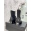 Chanel Heel 3cm Patent and Calfskin Boots Black 2022