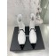 Chanel Heel 3cm Patent and Calfskin Boots White 2022