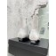 Chanel Heel 3cm Patent and Calfskin Boots White 2022