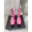 Chanel Heel 3cm Patent and Calfskin Boots Pink 2022