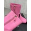 Chanel Heel 3cm Patent and Calfskin Boots Pink 2022