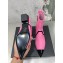 Chanel Heel 3cm Patent and Calfskin Boots Pink 2022