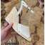 Saint Laurent Paloma Wedge Espadrilles In Smooth Leather White 2022