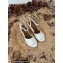 Saint Laurent Paloma Wedge Espadrilles In Smooth Leather White 2022