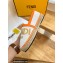 Fendi Roma Embroidered Espadrilles White 2022