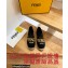 Fendi Roma Embroidered Espadrilles Black 2022