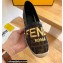 Fendi Roma Embroidered Espadrilles FF Brown 2022