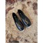 Saint Laurent monogram Logo Espadrilles In Lambskin Black 2022
