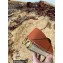 Valentino Grained Calfskin Leather Back Vlogo Espadrilles Brown 2022