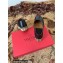 Valentino Grained Calfskin Leather Back Vlogo Espadrilles Black 2022