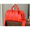 Louis Vuitton Monogram Leather Keepall Bandoulière 25 Bag M20930 Orange