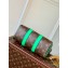 Louis Vuitton Monogram Canvas Keepall Bandoulière 25 Bag M46249 Green