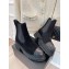 Chanel Calfskin Ankle Boots G39208 Suede Black 2022