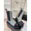 Chanel Calfskin Ankle Boots Gray 2022