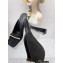 Versace Heel 10.5cm Medusa Crystal Mid-Heel Mules Suede Black 2022