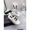 Chanel CC Logo Fabric Platform Mules Slide Sandals White 2022