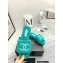 Chanel CC Logo Towel Platform Mules Slide Sandals Green 2022