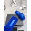 Chanel CC Logo Towel Platform Mules Slide Sandals Blue 2022