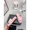 Chanel CC Logo Towel Platform Mules Slide Sandals Pink 2022