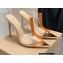 Gianvito Rossi Heel 10.5cm Plexi TPU PVC SIGMA Mules Bronze 2022