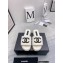 Chanel CC Logo Towel Platform Mules Slide Sandals White 2022