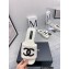 Chanel CC Logo Towel Platform Mules Slide Sandals White 2022